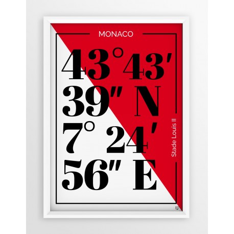 Plakat typograficzny AS MOANCO