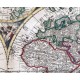 Stara mapa świata (1685r) - reprint