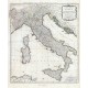 Stara mapa Włochy (1794r) - reprint